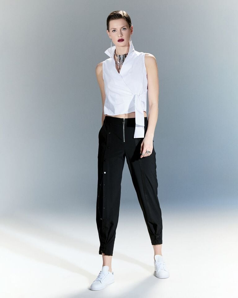 Élégance Col Haut Bluz