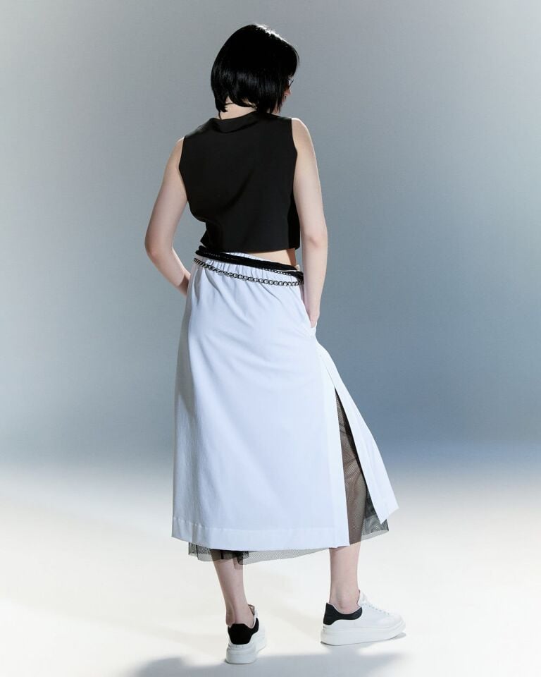 Kruvaze Zarafet Siyah Bluz